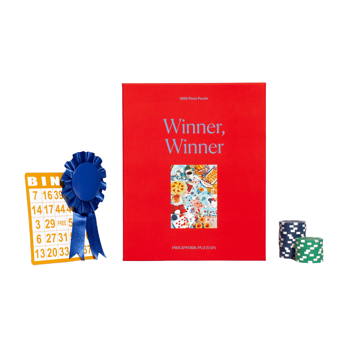 Puzzle de 1000 pièces Winner Winner - Piecework - The Cool Republic