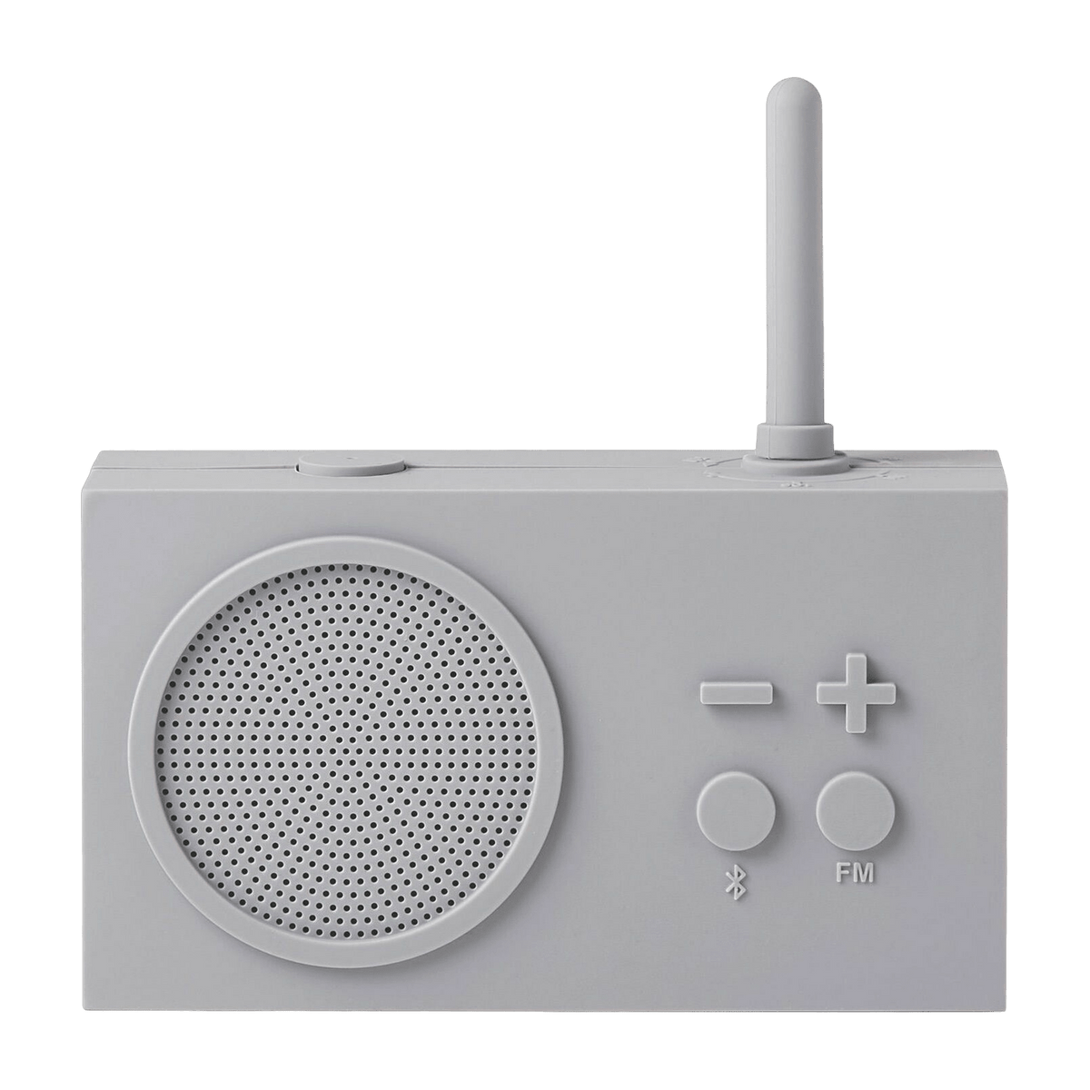 Radio FM & Enceinte Bluetooth gris clair Tykho 3 - Lexon - The Cool Republic