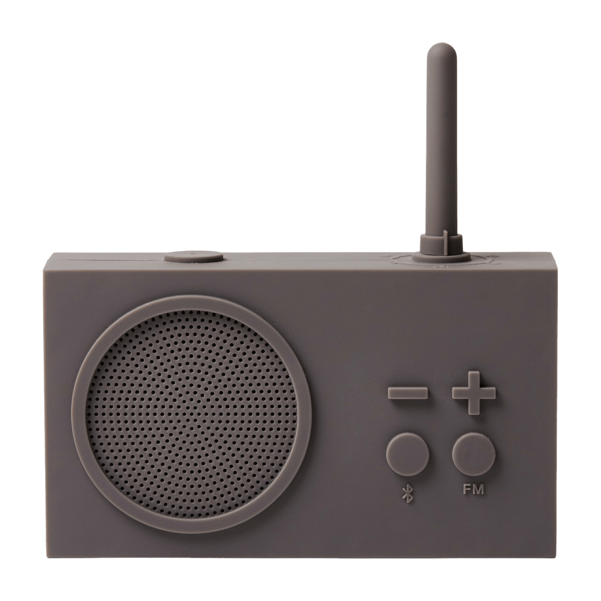 Radio FM & Enceinte Bluetooth gris taupe Tykho 3 - Lexon - The Cool Republic