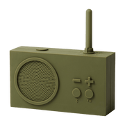 Radio FM & Enceinte Bluetooth khaki Tykho 3 - Lexon - The Cool Republic