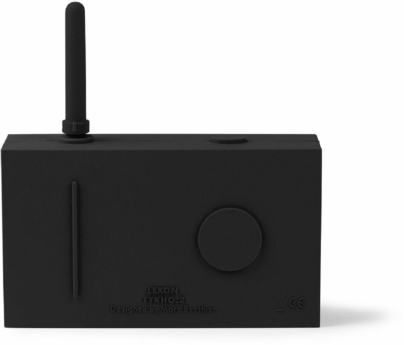 Radio FM & Enceinte Bluetooth noir Tykho 3 - Lexon - The Cool Republic