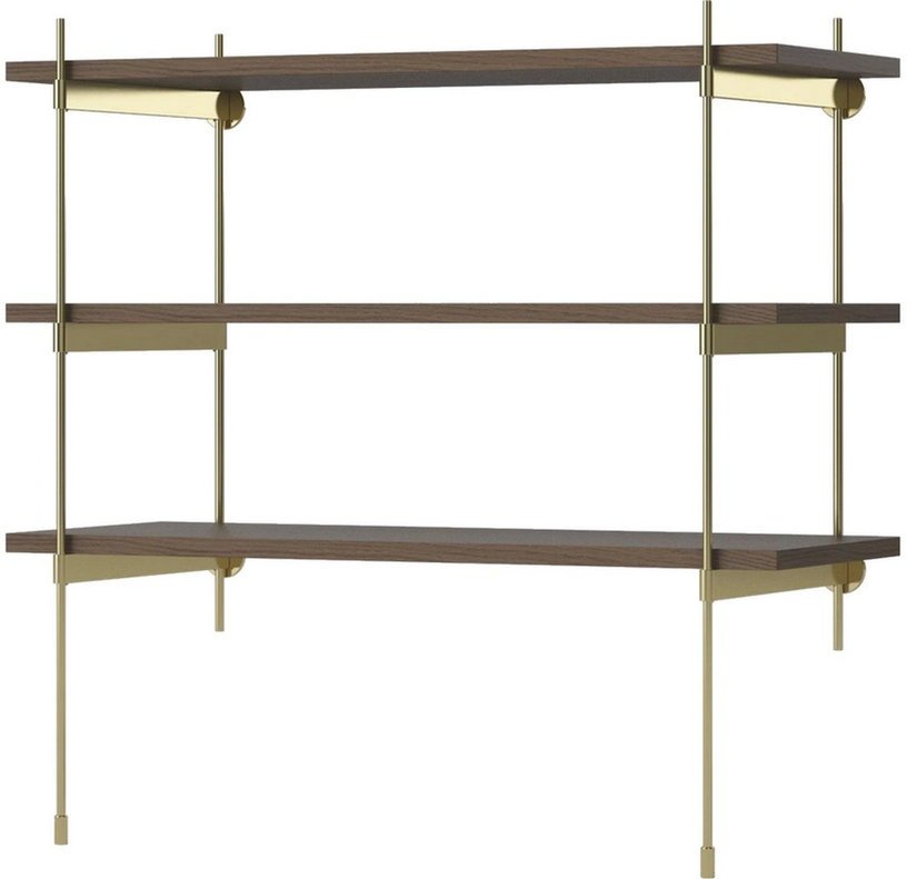 Rangement en acier et chêne fumé ROD Combinaison 1 - Bolia - The Cool Republic