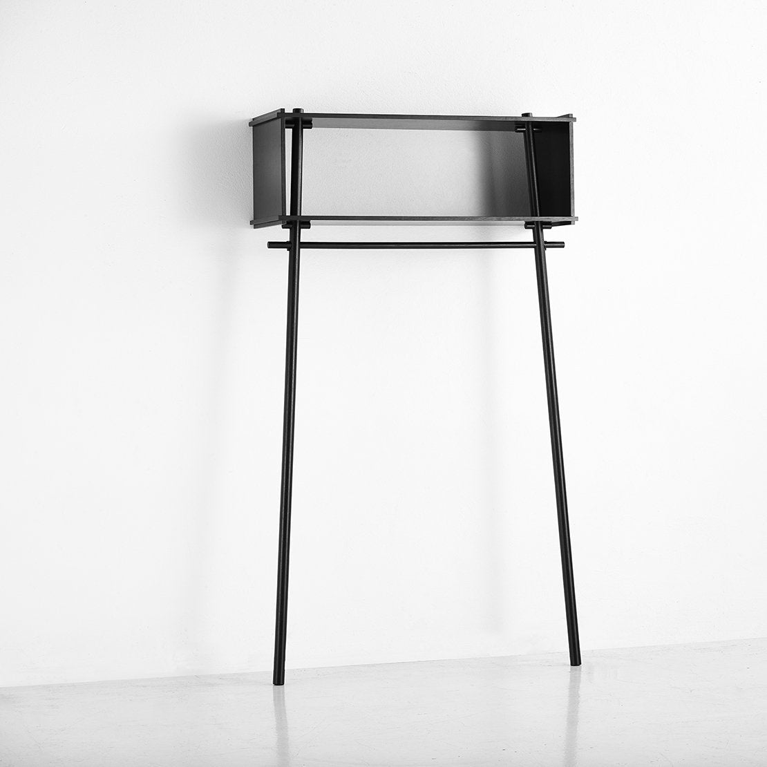 Rangement en bois noir Töjbox - Woud - The Cool Republic