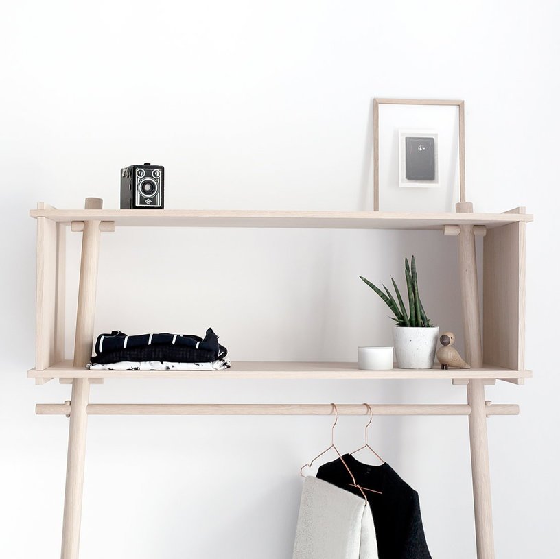 Rangement en chêne naturel Töjbox - Woud - The Cool Republic