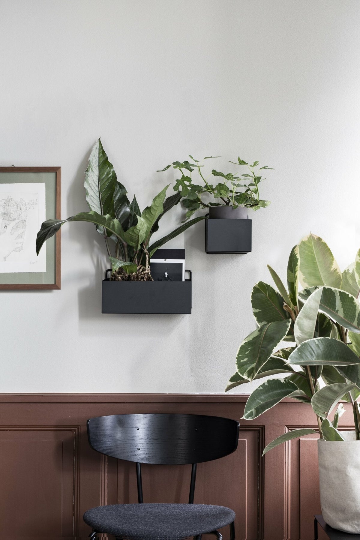 Rangement mural noir Wall Box - Ferm Living - The Cool Republic