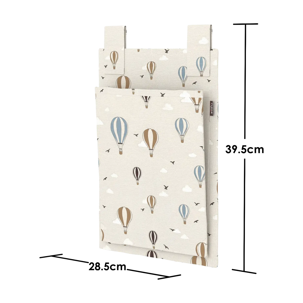 Rangement suspendu de lit en coton blanc à motifs ballons 28,5x39,5cm Dawn - Flexa — vue 4
