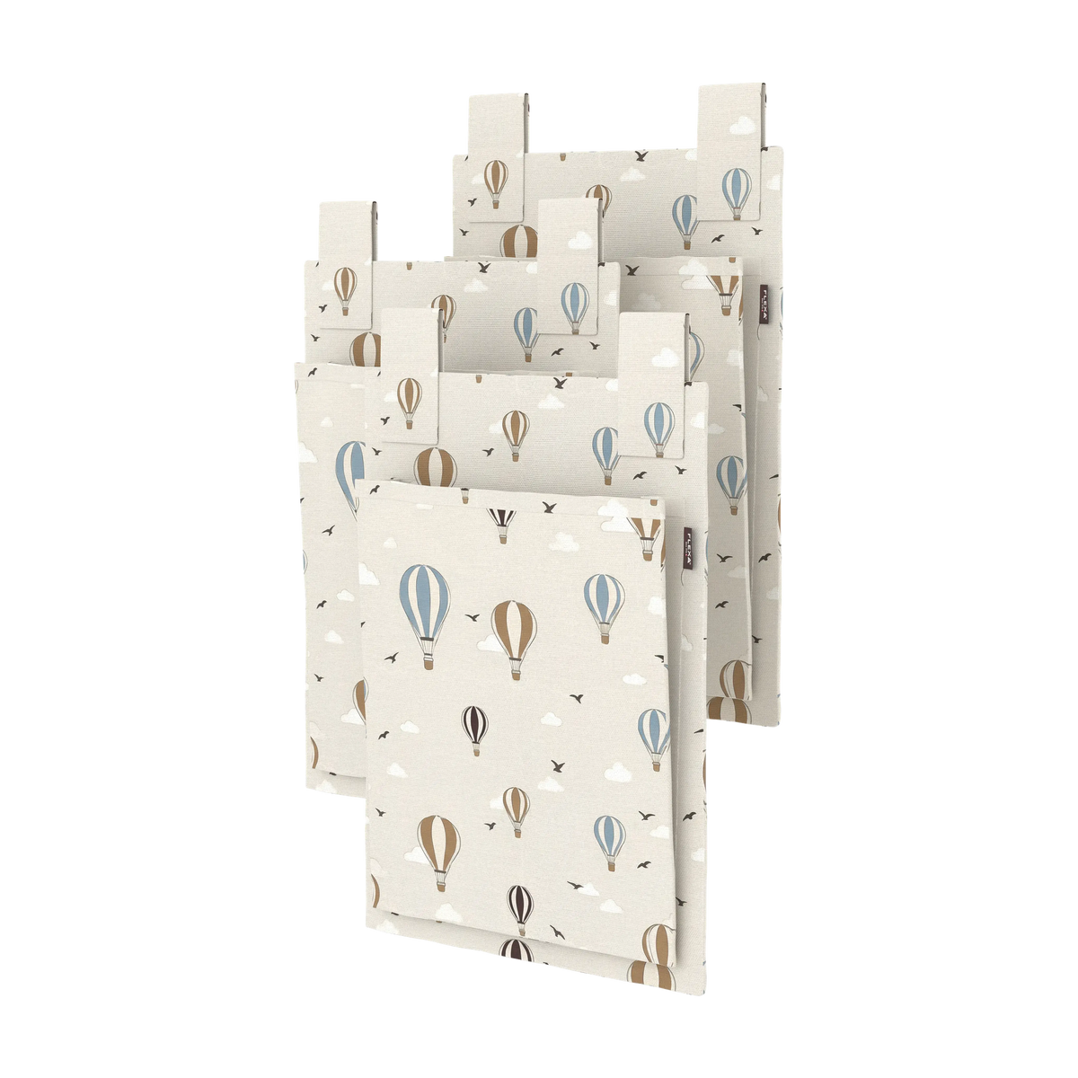 Rangement suspendu de lit en coton blanc à motifs ballons 28,5x39,5cm Dawn - Flexa — vue 5