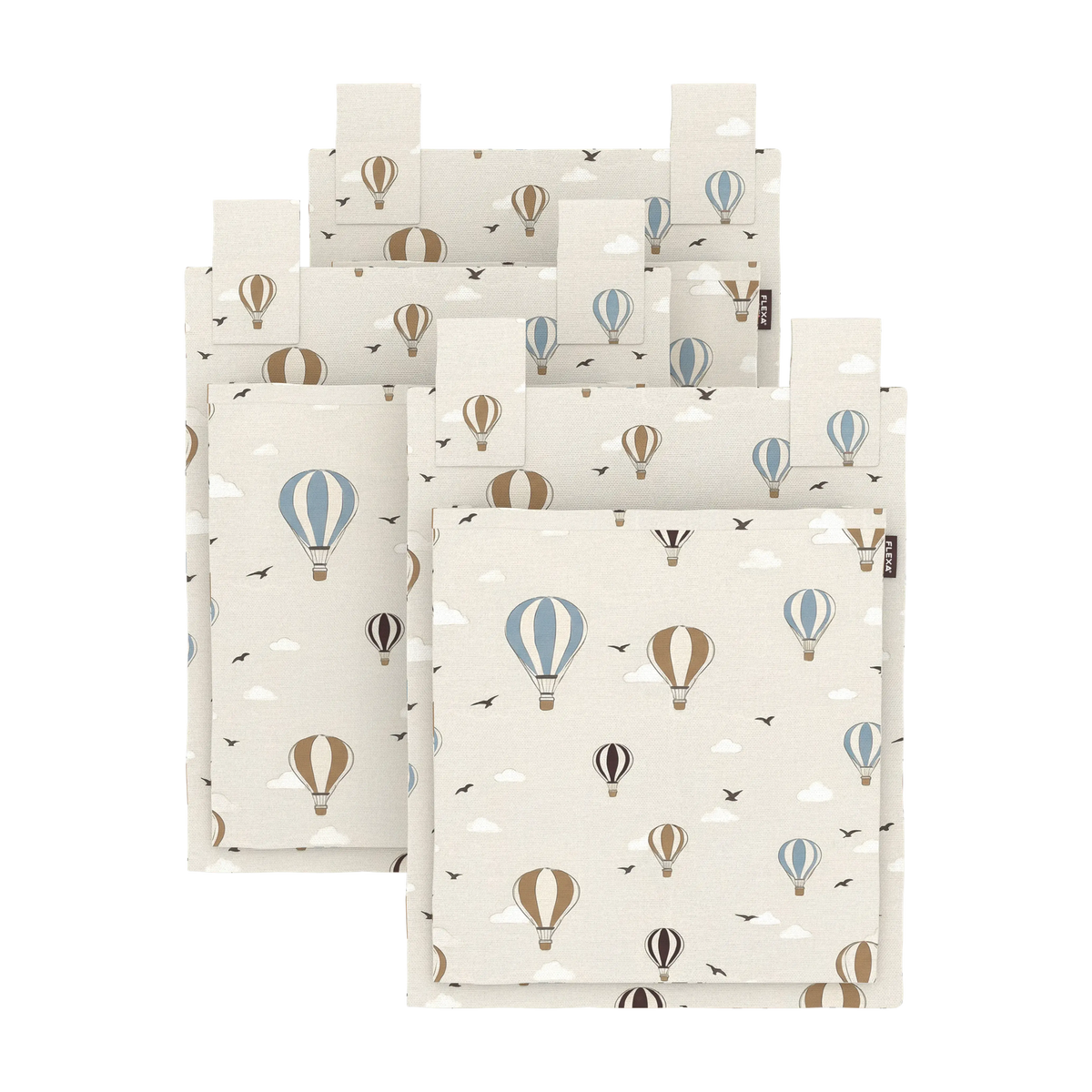 Rangement suspendu de lit en coton blanc à motifs ballons 28,5x39,5cm Dawn - Flexa — vue 6