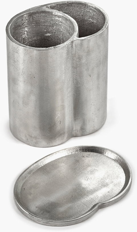 Refroidisseur à vin en aluminium nuances de gris 20x15x21cm Surface - Serax - The Cool Republic