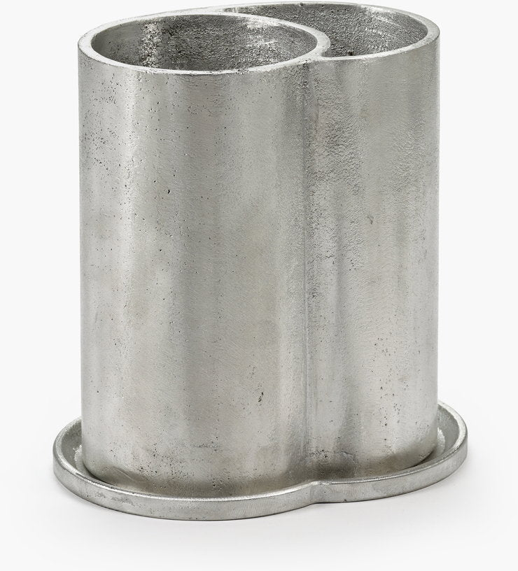 Refroidisseur à vin en aluminium nuances de gris 20x15x21cm Surface - Serax - The Cool Republic