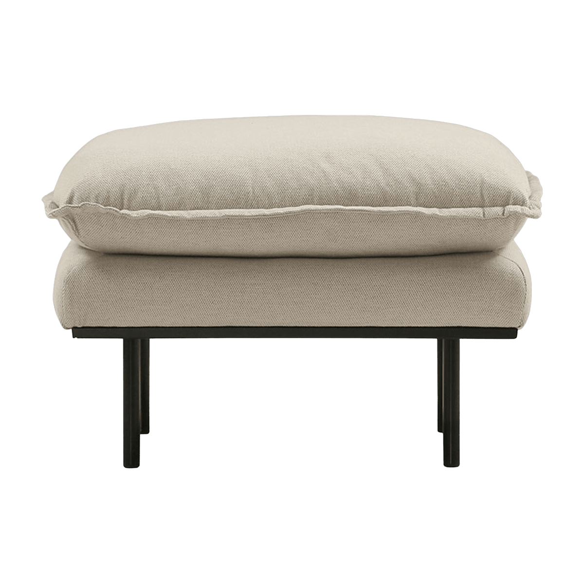 Repose-pieds beige Retro - HKliving - The Cool Republic