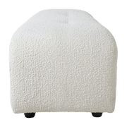 Footrest in cream curly Vint - Hkliving - The Cool Republic