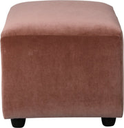 Repose - pieds en velours brique S Jax - Hkliving - The Cool Republic