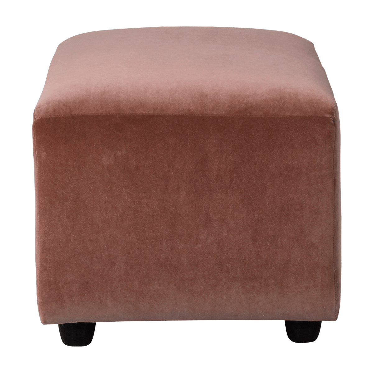Footrest velvet brick S Jax - HKliving - The Cool Republic