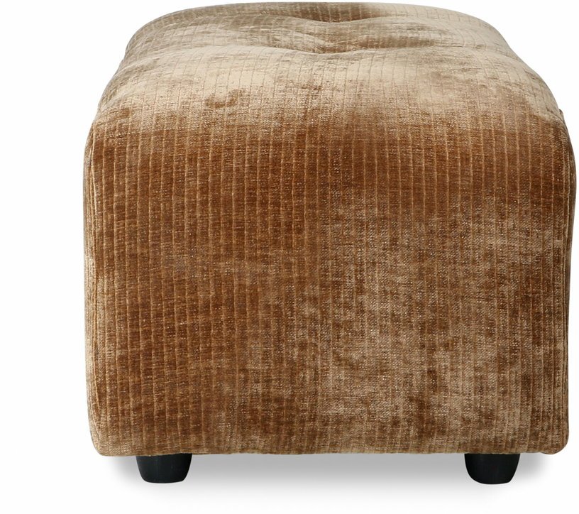 Repose - pieds en velours côtelé doré S Vint - Hkliving - The Cool Republic