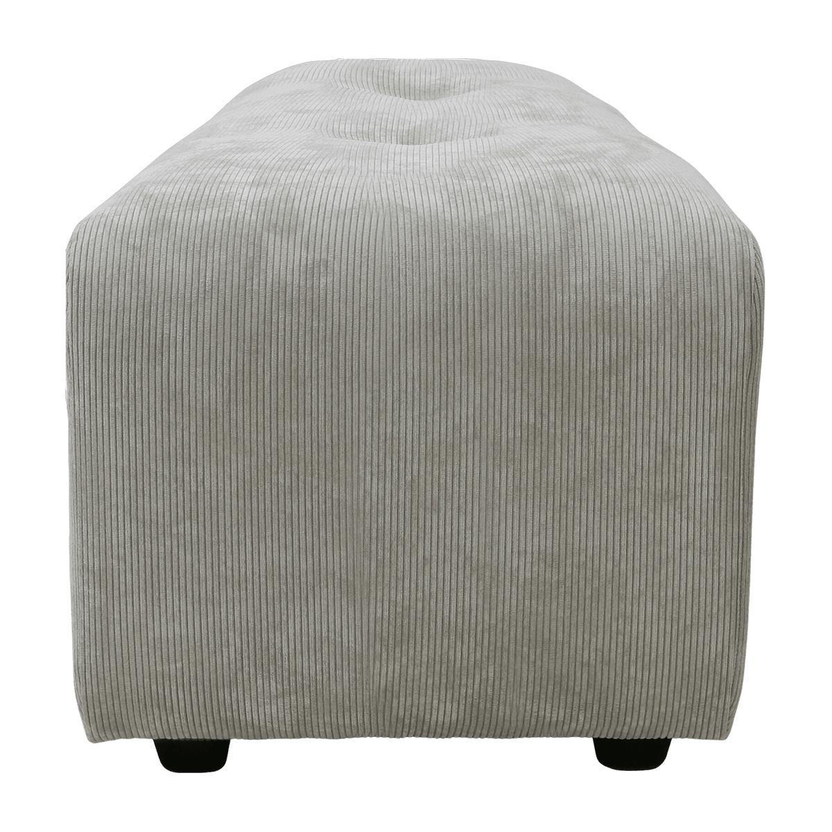 Cream corduroy footrest Vint - Hkliving - The Cool Republic