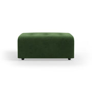 Repose-pieds en velours vert Vint - Hkliving - The Cool Republic