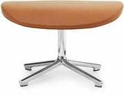 Repose - pieds pivotant en aluminium et pp avec cuir naturel Hyg - Normann Copenhagen - The Cool Republic