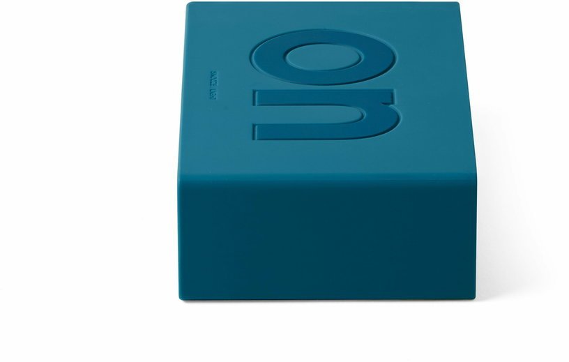 Réveil Flip Bleu canard - Lexon Design - The Cool Republic