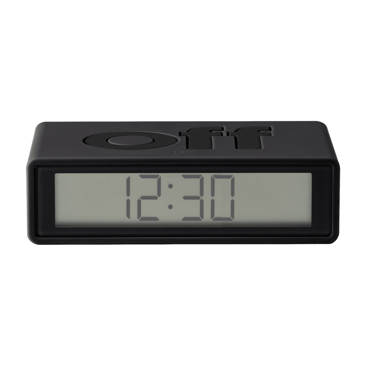 Réveil Flip de voyage gris sombre - Lexon Design - The Cool Republic