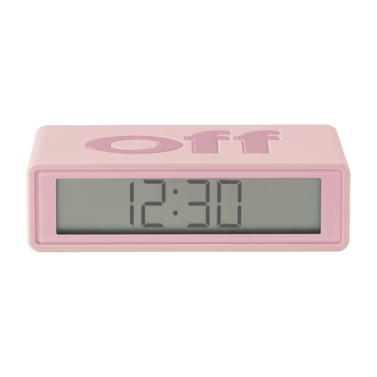 Réveil Flip de voyage rose - Lexon Design - The Cool Republic