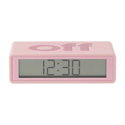 Réveil Flip de voyage rose - Lexon Design - The Cool Republic
