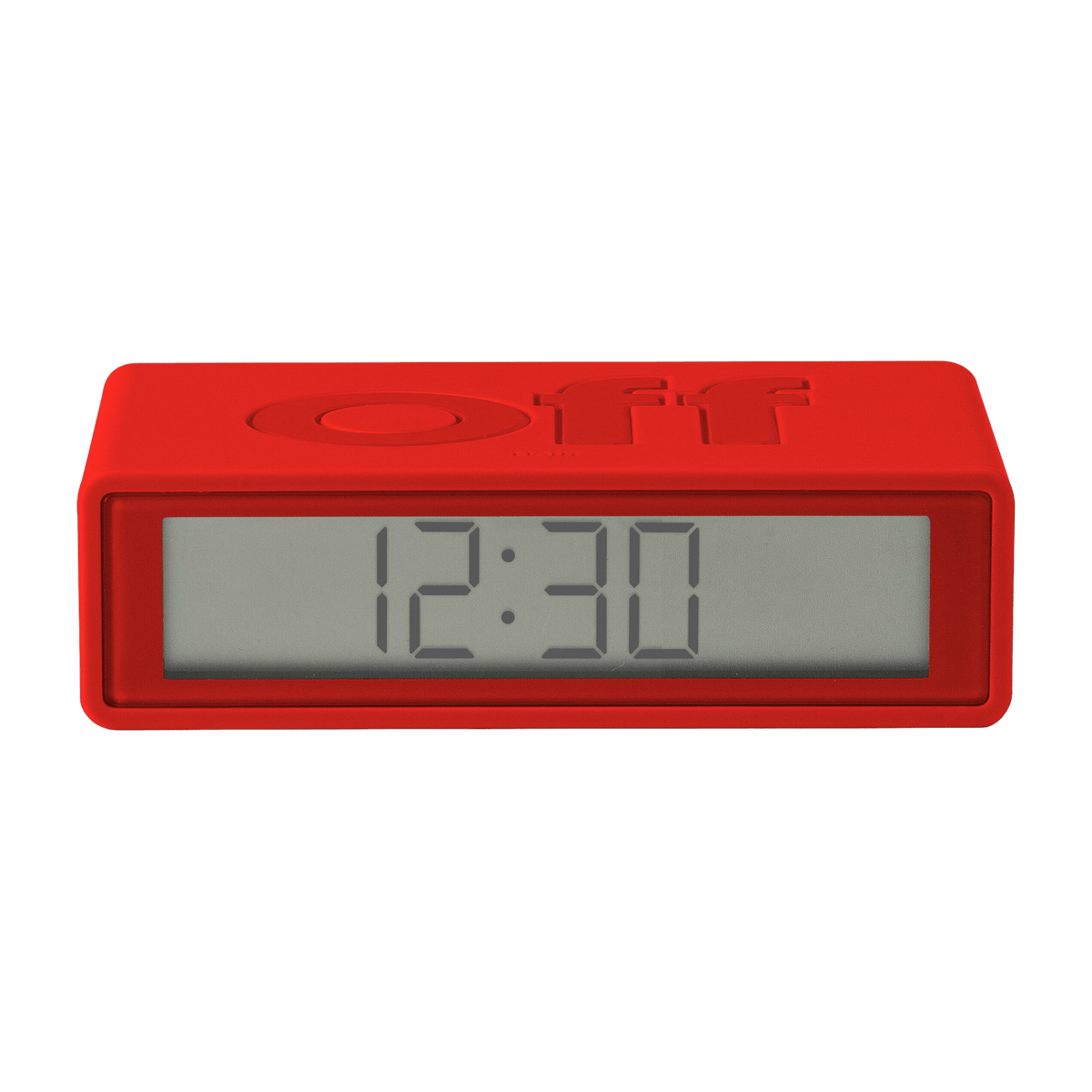 Réveil Flip de voyage rouge - Lexon Design - The Cool Republic