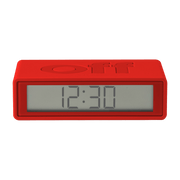 Réveil Flip de voyage rouge - Lexon Design - The Cool Republic