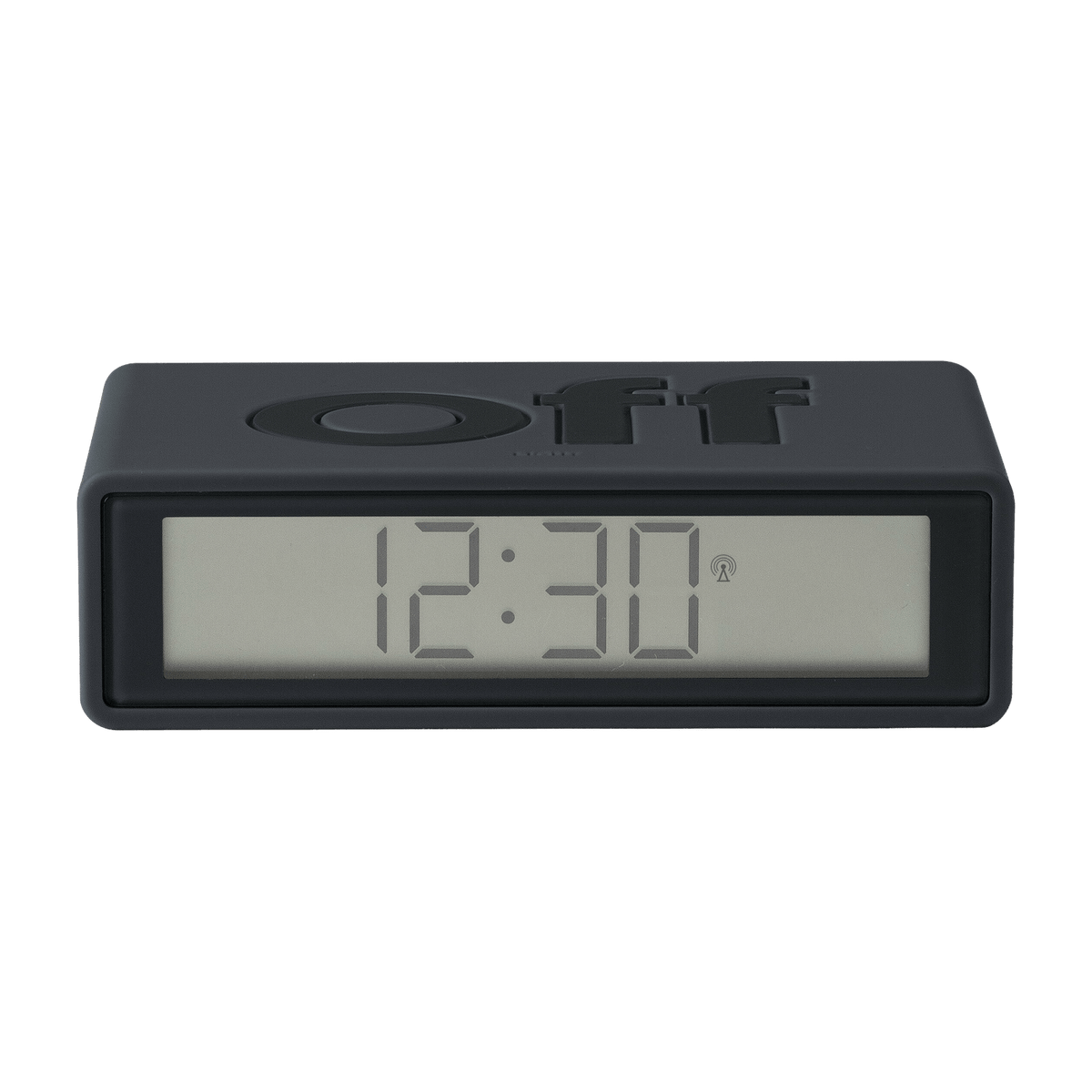 Réveil Flip gris foncé - Lexon Design - The Cool Republic