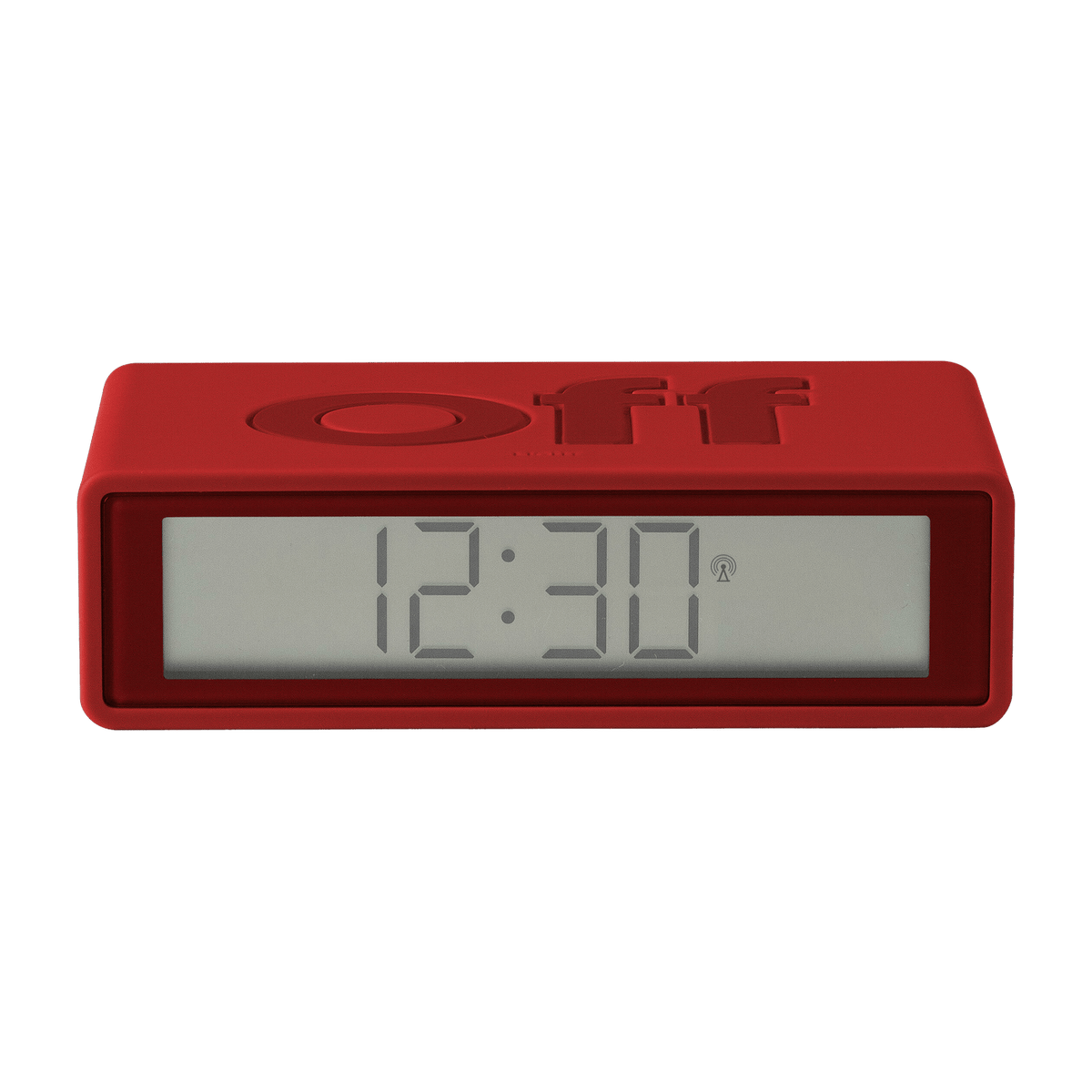 Réveil Flip rouge - Lexon Design - The Cool Republic