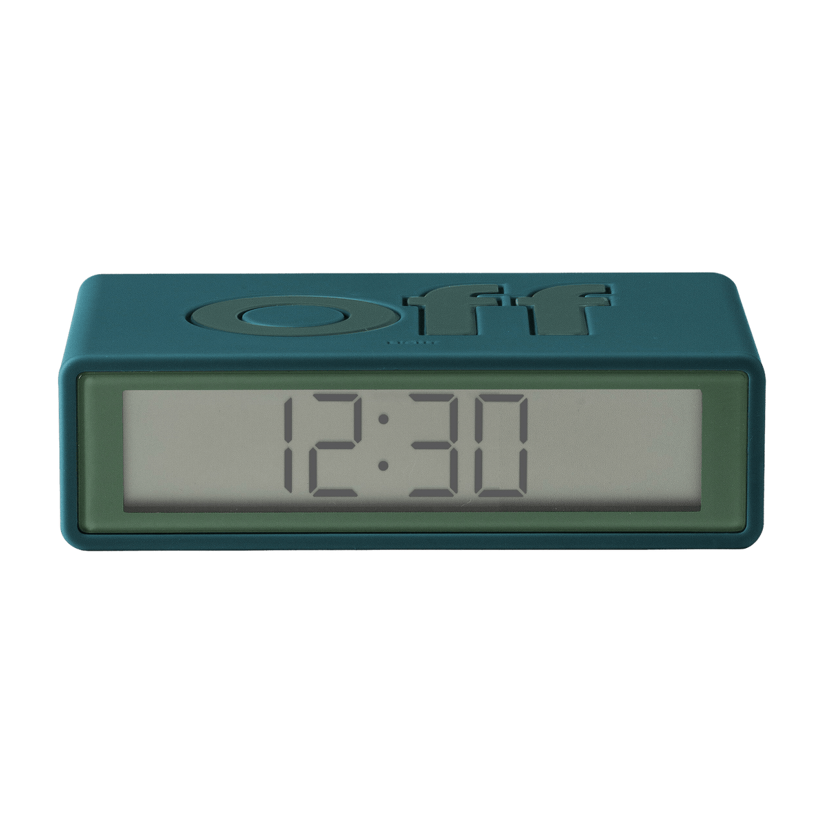 Réveil Flip + Travel Bleu canard - Lexon Design - The Cool Republic