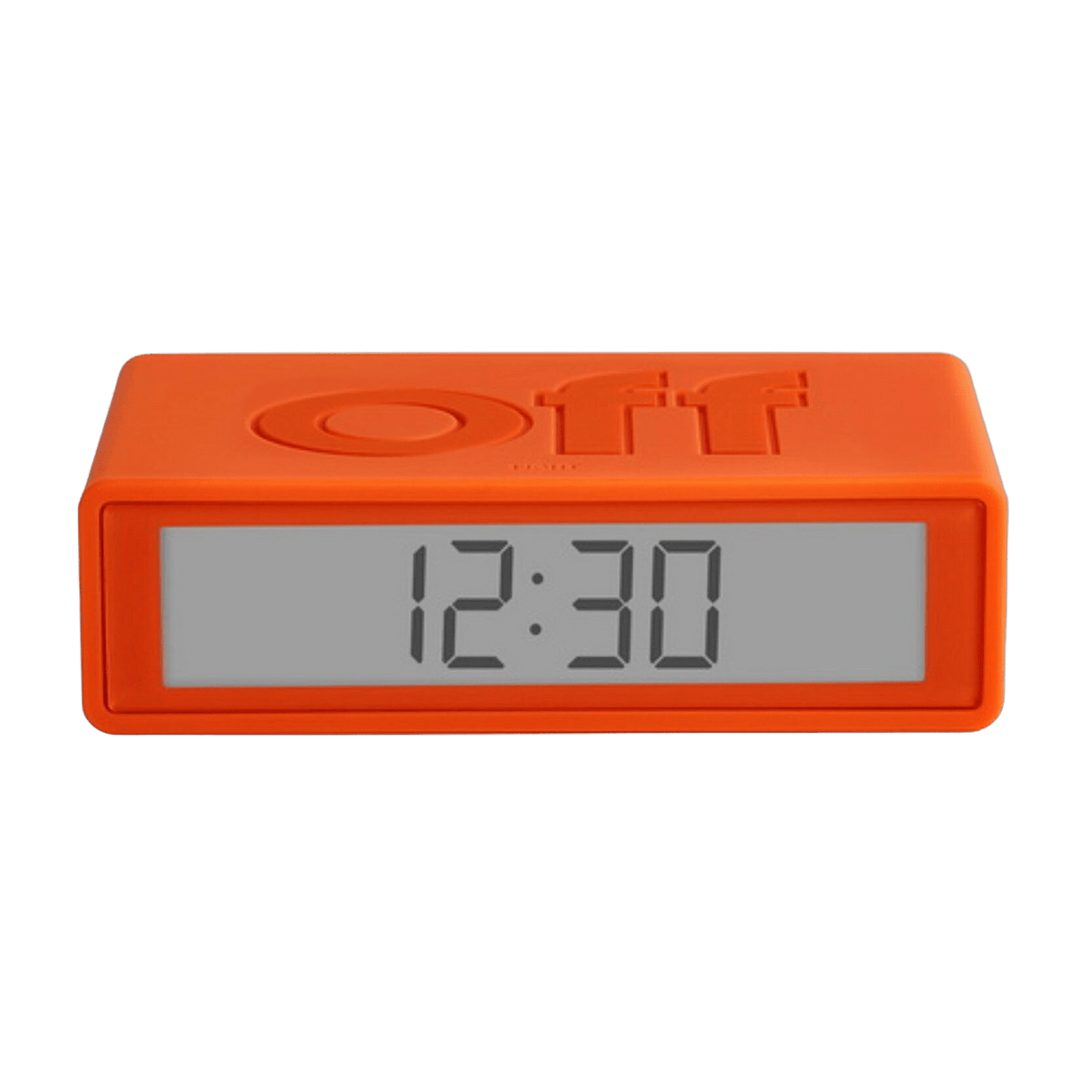 Réveil orange Flip+ Travel - Lexon - The Cool Republic