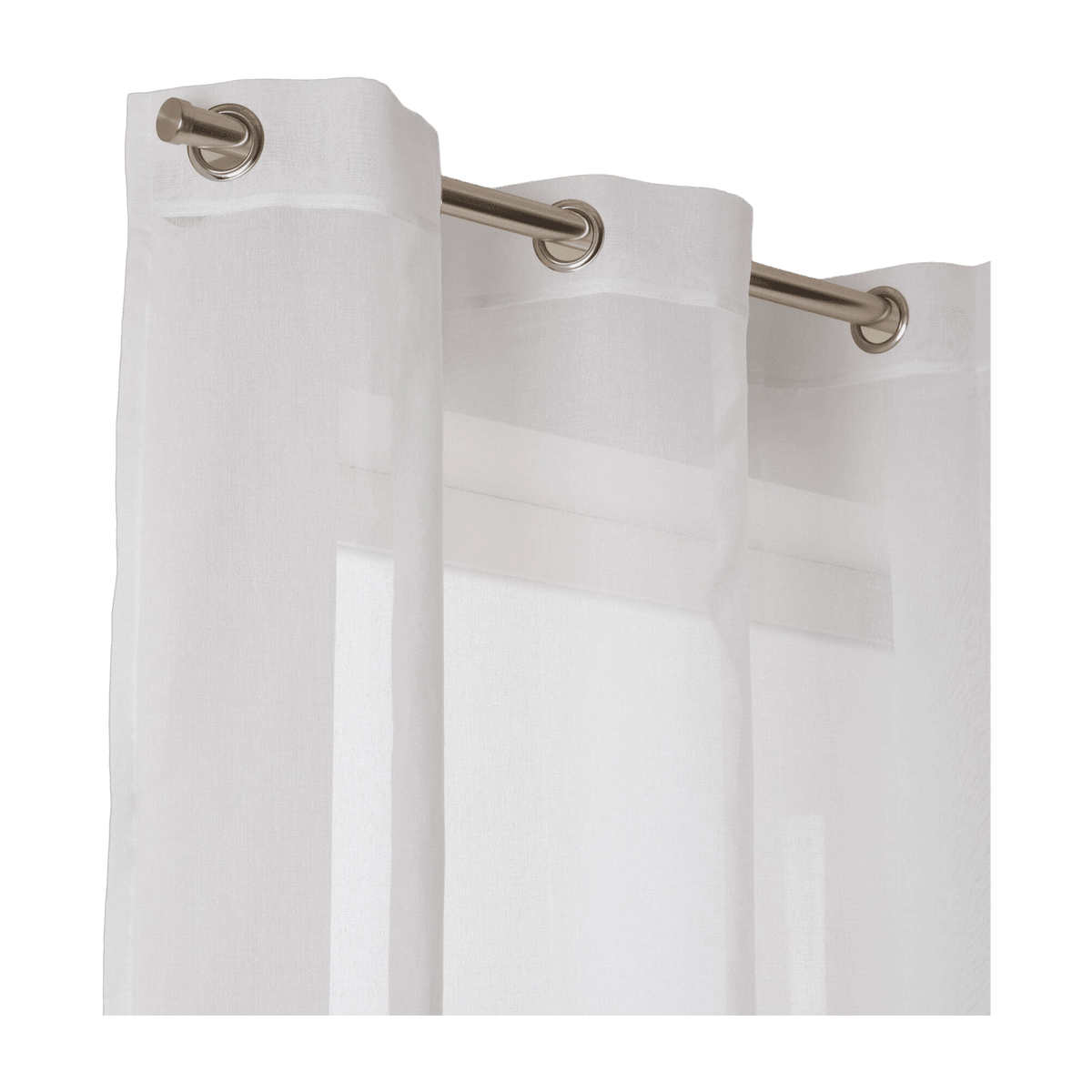 White Eyelet Curtain 200 x 280 cm Thasos - Madura - The Cool Republic