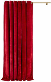 Rideau À Oeillets Dorés Dario Rouge - Madura - The Cool Republic
