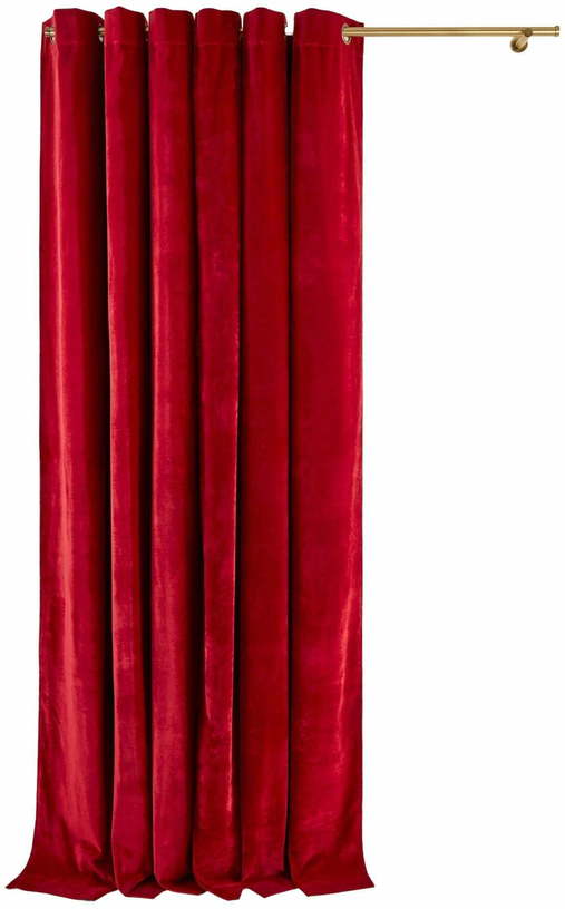 Rideau À Oeillets Dorés Dario Rouge - Madura - The Cool Republic