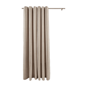 Eyelet Curtain fabric Coconut Beige - Madura - The Cool Republic