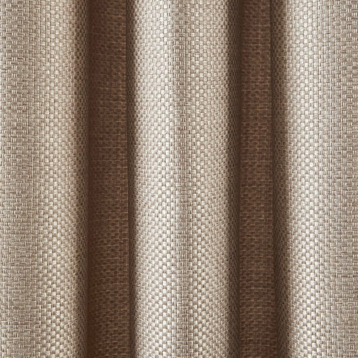 Eyelet Curtain fabric Coconut Beige - Madura - The Cool Republic