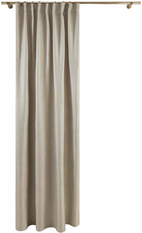 Rideau À Ruban Fronceur Coconut Beige Clair - Madura - The Cool Republic