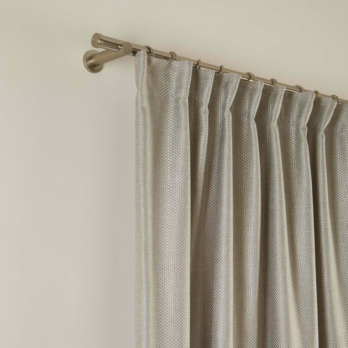 Rideau À Ruban Fronceur Coconut Beige Clair - Madura - The Cool Republic