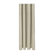 Rideau de douche à carreaux en coton beige 160 x 205 cm Chambray - Ferm Living - The Cool Republic