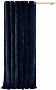 Rideau en velours bleu 137 x 260 cm Dario - Madura - The Cool Republic