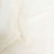 Rideau en voile de lin rayé milk 135 x 280 cm - Gabrielle Paris
