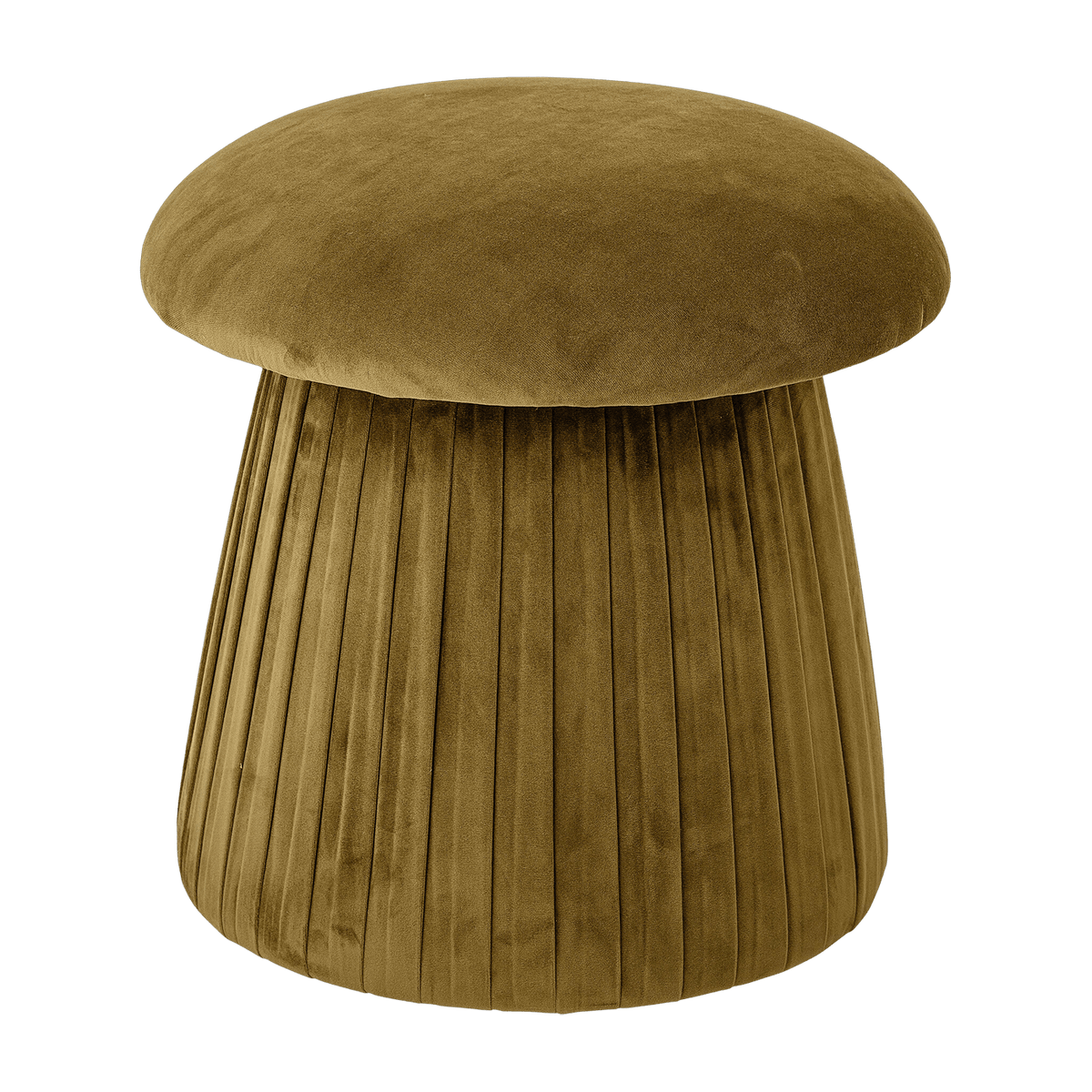 Roberta Pouf Marron Polyester - Bloomingville - The Cool Republic