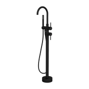Robinet mitigeur bain-douche sur pied noir Corbeau - Kroos - The Cool Republic