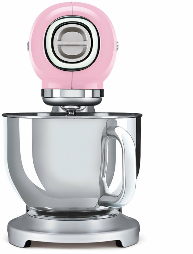 Robot sur socle rose Années 50 - Smeg - The Cool Republic