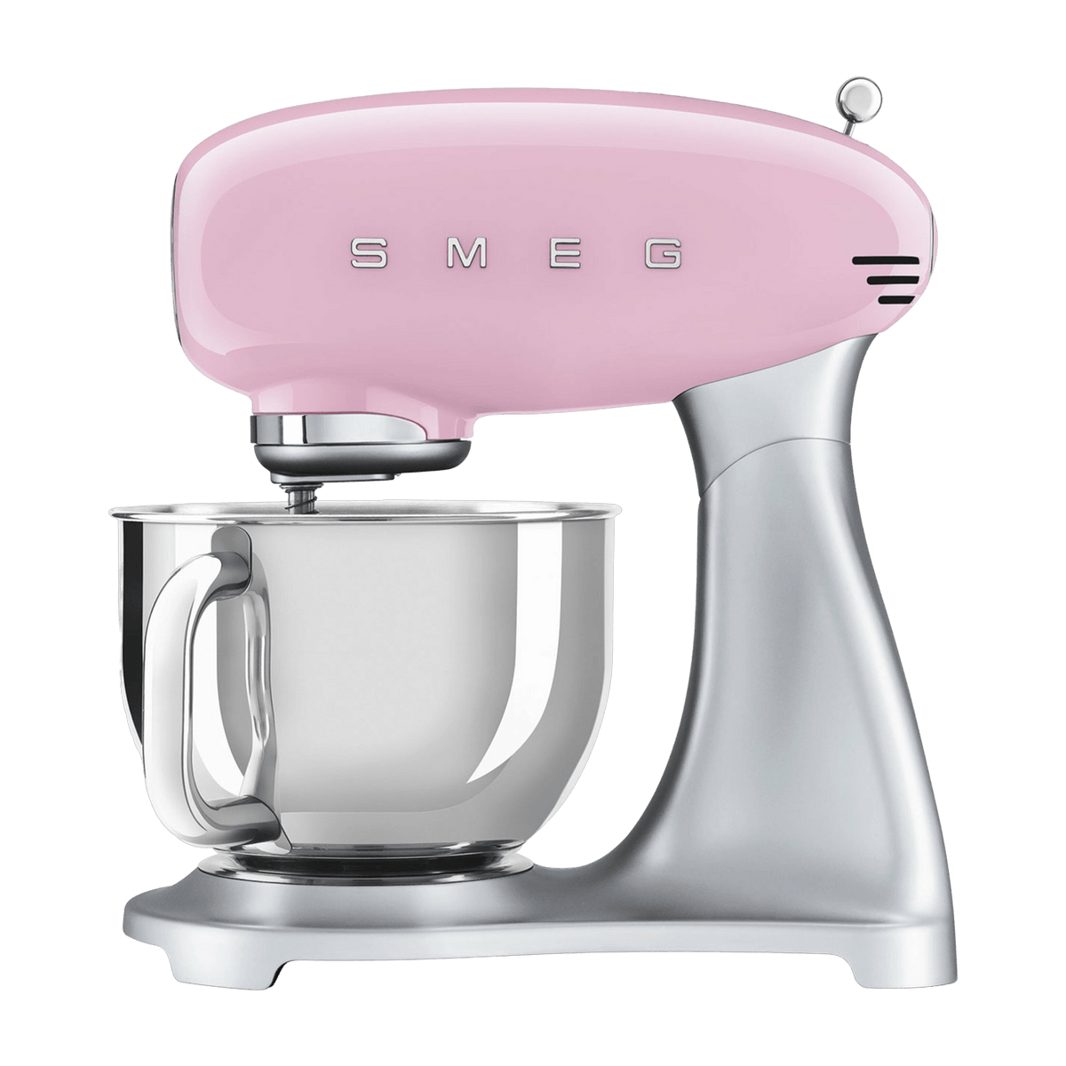 Robot sur socle rose Années 50 - Smeg - The Cool Republic