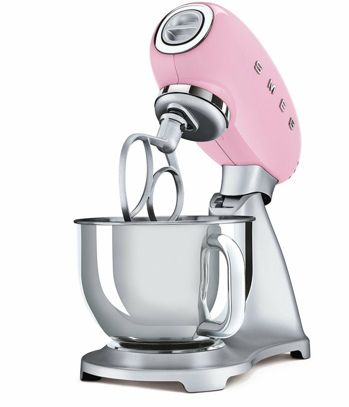 Robot sur socle rose Années 50 - Smeg - The Cool Republic