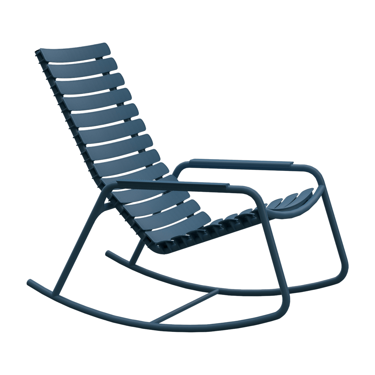 Sky blue aluminum rocking chair Reclips - Houe - The Cool Republic