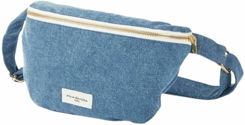 Sac banane denim clair Custine - Rive Droite Paris - The Cool Republic