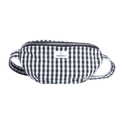 Sac banane en coton vichy noir - Gabrielle Paris - The Cool Republic